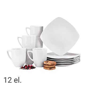 KONSIMO_Zestaw herbaciany z porcelany na 6 osób Carlina, 12 elementów_1