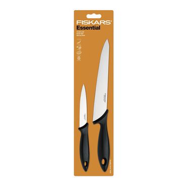 FISKARS_Zestaw noży Fiskars Essential, 2 elementy, stal nierdzewna_1