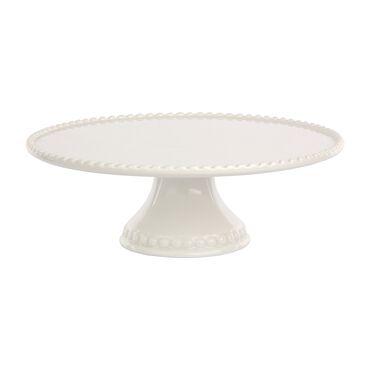 ALTOM DESIGN_Porcelanowa patera do tortu Altom Regular, 27,5 x 9,7 cm, kremowa_1