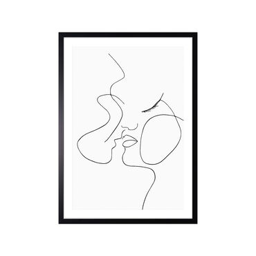 Obraz w ramie, 50 x 70 cm, Line Art 2