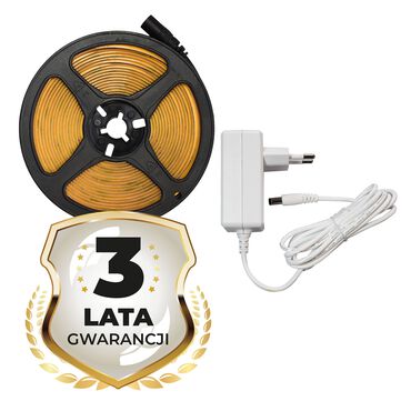 EKO-LIGHT_Taśma LED COB 320/m 3000K IP20 Eko-Light, 5 m, z zasilaczem_1