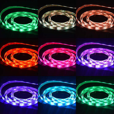 Inteligentna taśma LED RGB Smart Tuya IP65 Eko-Light, 3 m, Wi-Fi