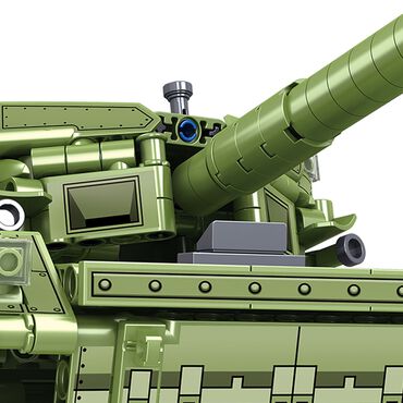 Klocki Baka BK6615 Czołg T-14, 1510 elementów