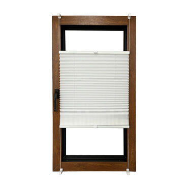 Roleta plisowana DecoTeam, 42,5 x 130 cm, biała