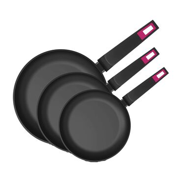 TAURUS_Zestaw patelni Taurus Best Moments, 3 elementy, z nieprzywierającą powłoką_1