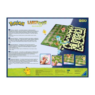 Gra Labyrinth Ravensburger, Pokemon, świecąca w ciemności