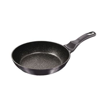 Patelnia 24 cm BerlingerHaus Carbon Pro, szara