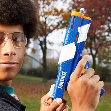 Zestaw wyrzutni Nerf Fortnite Dual Pack, 6 strzałek