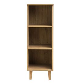 Regał  Frisk 117 cm, dąb, z półkami