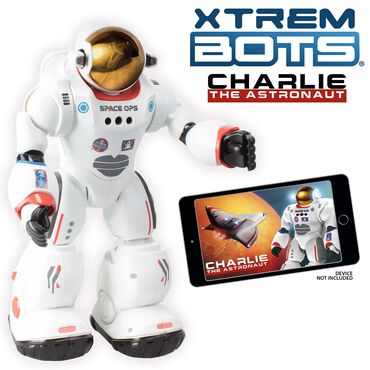 Robot Charlie Astronauta Xtrem Bots, zdalnie sterowany, możliwość programowania