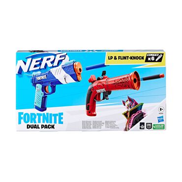 NERF_Zestaw wyrzutni Nerf Fortnite Dual Pack, 6 strzałek_1