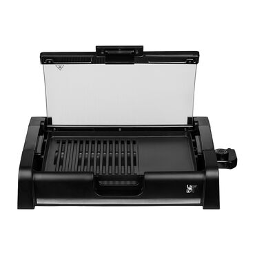LAFE_Grill elektryczny Lafe GRL003, 1650 W, ze szklaną pokrywą_1
