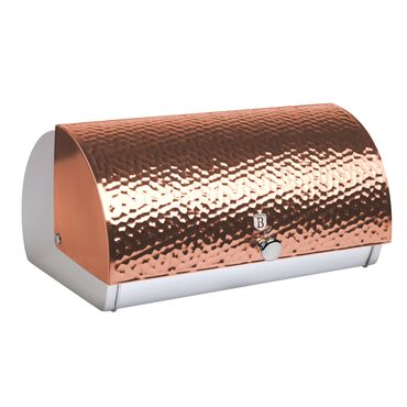 BERLINGERHAUS_Chlebak ze stali nierdzewnej Rose Gold, z efektem młotkowym_1