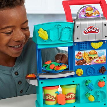 Ciastolina PLAY-DOH zestaw restauracja, 5 tubek