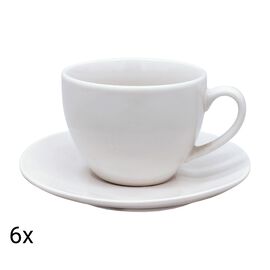 Zestaw kawowy z porcelany MG Home Classic, 240 ml, 12 elementów