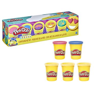 PLAY-DOH_PLAY-DOH Masa plastyczna dla dzieci, 5 tub, radosne kolory_1