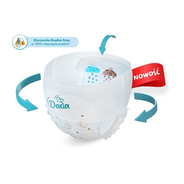 DADA_Pieluchomajtki Dada Extra Care Pants 6 XL, 16+ kg, 114 szt., superchłonny wkład_2
