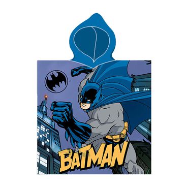 BATMAN_Ponczo kąpielowe dla dzieci Batman, 50 x 115 cm_1