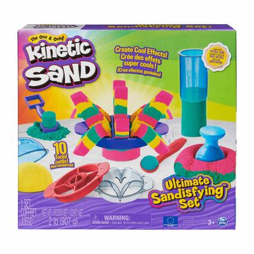 KINETIC SAND_Zestaw Wytwórnia Piasku Kinetic Sand, piasek kinetyczny, 10 narzędzi_1