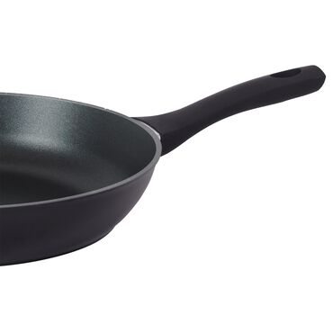 Patelnia 24 cm MG Home Bassico, non-stick, z filcowym protektorem