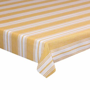 TOGNANA_Obrus 140 x 140 cm Tognana Giallo, biało-żółty_1