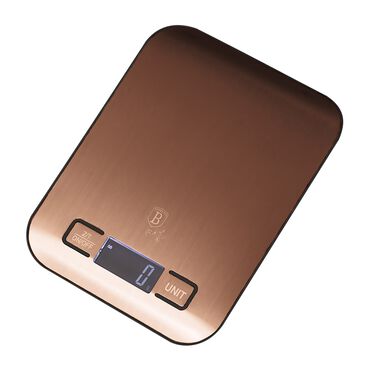 BERLINGERHAUS_Waga kuchenna Rose Gold, prostokątna, do 5 kg_1