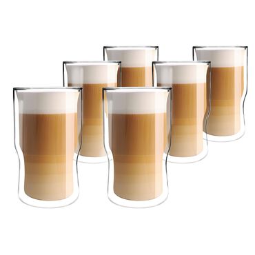 VIALLI DESIGN_Szklanki termiczne Vialli Design Bolla, 6 sztuk, 350 ml, transparentne_1