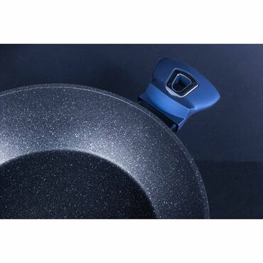 Płytki garnek z pokrywką BERLINGERHAUS AQUAMARINE, aluminiowy, 3,8 l