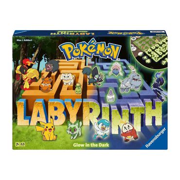 RAVENSBURGER_Gra Labyrinth Ravensburger, Pokemon, świecąca w ciemności_1