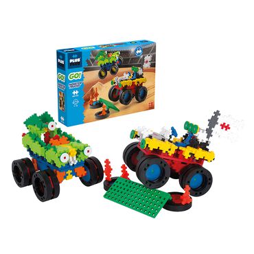 Zestaw monster trucks Plus-Plus, 600 elementów