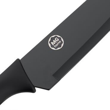 MG HOME_Nóż szefa kuchni 8” MG Home Black, stal nierdzewna, czarny_4