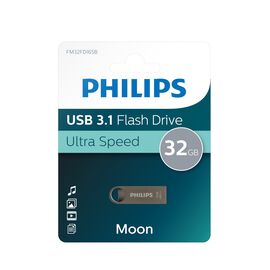 Pendrive Philips Moon Space 3.1, 32 GB, szary