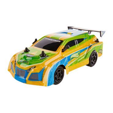HOT WHEELS MONDO_Samochód zdalnie sterowany Hot Wheels Mondo, 1:28, żółto-zielony_1