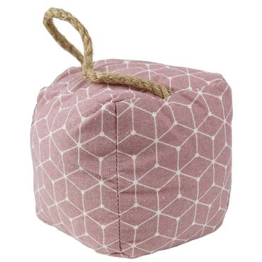 DOMAREX_Stoper do drzwi DOMAREX Cubes&Co, 16x14 cm, różowy_1