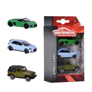 MAJORETTE_Zestaw 3 resoraków, Audi, Hyundai, Jeep, skala 1:64_2