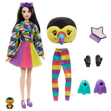 BARBIE CUTIE REVEAL_Lalka Barbie® Cutie Reveal™, z tukanem_1