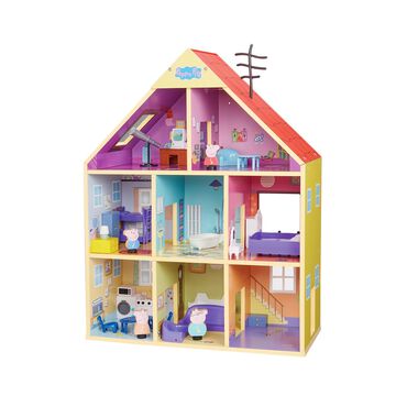 PEPPA_Zestaw drewniany domek z figurkami Peppa, duży_1