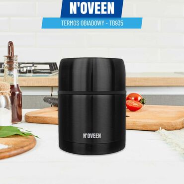 NOVEEN_Termos obiadowy Noveen TB935 Black Transparent, 470 ml, czarny_6