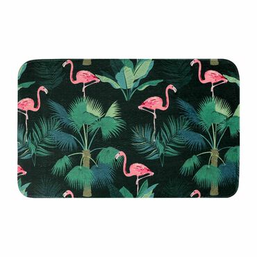 DOMAREX_Dywanik łazienkowy 45 x 70 cm Domarex Foam Exotico Flamingo, flamingi_1