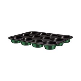 Forma do pieczenia muffinek EMERALD, 35 x 26,5 x 3 cm, zielona