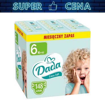 DADA_Pieluszki Extra Soft 6 XL, 16+ kg, 148 szt., z dodatkiem ekstraktu z aloesu_1