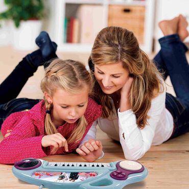 Keyboard Kraina Lodu Frozen Lexibook, elektroniczny, z efektami świetlnymi
