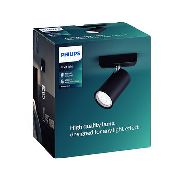 PHILIPS_Reflektor punktowy LED Kosipo, pojedynczy, czarny_2