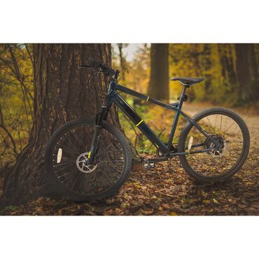 Rower elektryczny górski Purebike Classic MTB1Y, 27,5”, granatowy