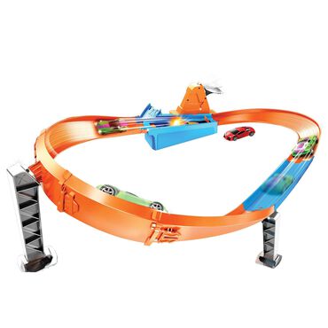 HOT WHEELS_Zestaw Hot Wheels Action szybki wyścig, z pojazdem_1