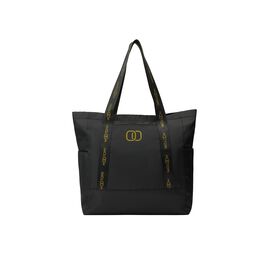 Duża torba materiałowa shopper, czarna