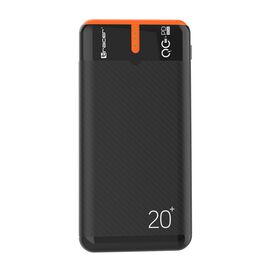 Powerbank Tracer EnerGo, 20000 mAh, grafitowo-pomarańczowy