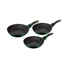 Zestaw patelni BerlingerHaus Emerald, 3 elementy, zielone