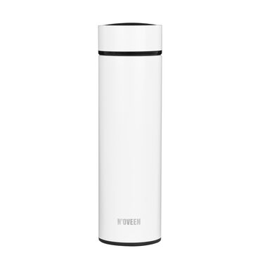 NOVEEN_Butelka Termiczna LED NOVEEN TB2311 White Mat 450 ml, biała_1