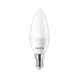 Komplet 4 żarówek LED, E14, 40 W, ciepła biel